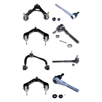 Dorman® - OE Solutions™ Front Lower and Upper Control Arm with Ball Joint and Tie Rod End Kit