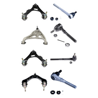 Dorman® - OE Solutions™ Front Lower and Upper Control Arm with Ball Joint and Tie Rod End Kit