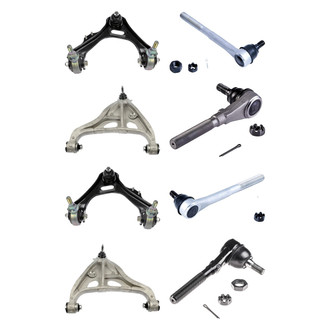 Dorman® - OE Solutions™ Front Lower and Upper Control Arm with Ball Joint and Tie Rod End Kit