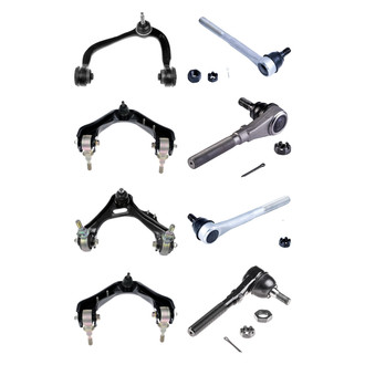 Dorman® - OE Solutions™ Front Lower and Upper Control Arm with Ball Joint and Tie Rod End Kit
