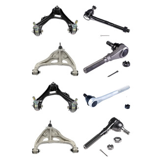 Dorman® - OE Solutions™ Front Lower and Upper Control Arm with Ball Joint and Tie Rod End Kit