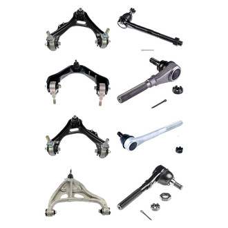 Dorman® - OE Solutions™ Front Lower and Upper Control Arm with Ball Joint and Tie Rod End Kit