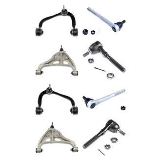 Dorman® - OE Solutions™ Front Lower and Upper Control Arm with Ball Joint and Tie Rod End Kit