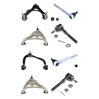 Dorman® - OE Solutions™ Front Lower and Upper Control Arm with Ball Joint and Tie Rod End Kit