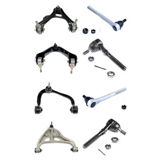 Dorman® - OE Solutions™ Front Lower and Upper Control Arm with Ball Joint and Tie Rod End Kit