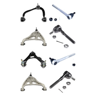 Dorman® - OE Solutions™ Front Lower and Upper Control Arm with Ball Joint and Tie Rod End Kit
