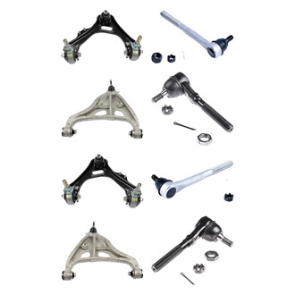 Dorman® - OE Solutions™ Front Lower and Upper Control Arm with Ball Joint and Tie Rod End Kit
