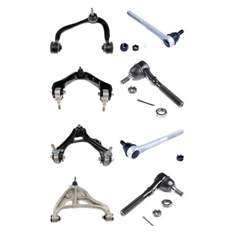 Dorman® - OE Solutions™ Front Lower and Upper Control Arm with Ball Joint and Tie Rod End Kit