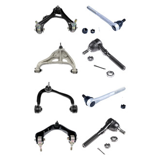 Dorman® - OE Solutions™ Front Lower and Upper Control Arm with Ball Joint and Tie Rod End Kit