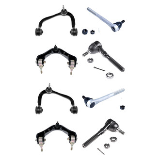 Dorman® - OE Solutions™ Front Lower and Upper Control Arm with Ball Joint and Tie Rod End Kit