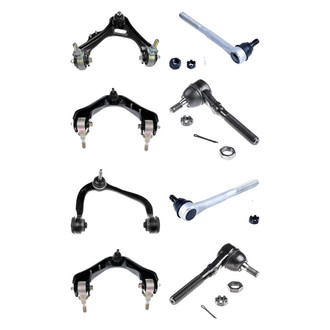 Dorman® - OE Solutions™ Front Lower and Upper Control Arm with Ball Joint and Tie Rod End Kit