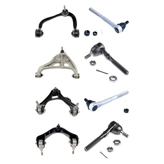 Dorman® - OE Solutions™ Front Lower and Upper Control Arm with Ball Joint and Tie Rod End Kit