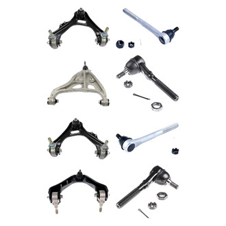 Dorman® - OE Solutions™ Front Lower and Upper Control Arm with Ball Joint and Tie Rod End Kit