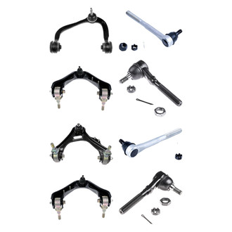 Dorman® - OE Solutions™ Front Lower and Upper Control Arm with Ball Joint and Tie Rod End Kit