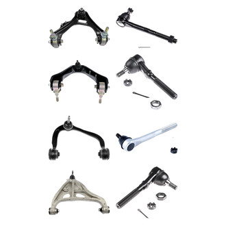 Dorman® - OE Solutions™ Front Lower and Upper Control Arm with Ball Joint and Tie Rod End Kit