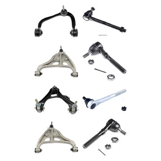 Dorman® - OE Solutions™ Front Lower and Upper Control Arm with Ball Joint and Tie Rod End Kit
