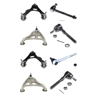 Dorman® - OE Solutions™ Front Lower and Upper Control Arm with Ball Joint and Tie Rod End Kit