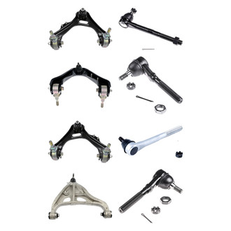Dorman® - OE Solutions™ Front Lower and Upper Control Arm with Ball Joint and Tie Rod End Kit