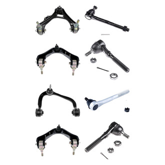 Dorman® - OE Solutions™ Front Lower and Upper Control Arm with Ball Joint and Tie Rod End Kit