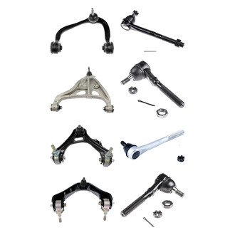 Dorman® - OE Solutions™ Front Lower and Upper Control Arm with Ball Joint and Tie Rod End Kit