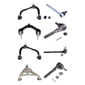 Dorman® - OE Solutions™ Front Lower and Upper Control Arm with Ball Joint and Tie Rod End Kit