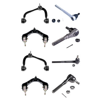Dorman® - OE Solutions™ Front Lower and Upper Control Arm with Ball Joint and Tie Rod End Kit