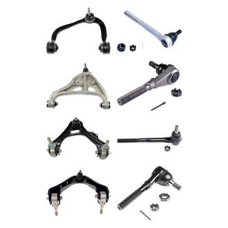 Dorman® - OE Solutions™ Front Lower and Upper Control Arm with Ball Joint and Tie Rod End Kit