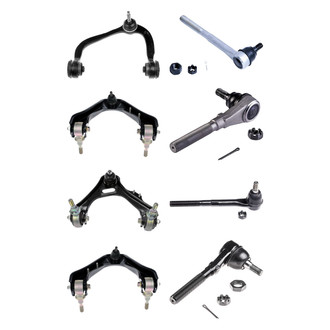 Dorman® - OE Solutions™ Front Lower and Upper Control Arm with Ball Joint and Tie Rod End Kit