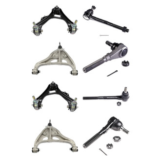 Dorman® - OE Solutions™ Front Lower and Upper Control Arm with Ball Joint and Tie Rod End Kit