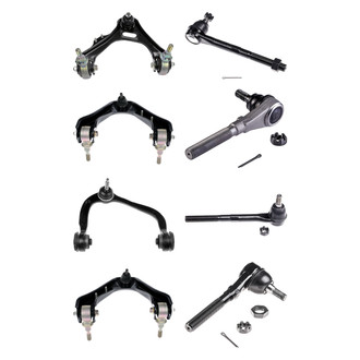 Dorman® - OE Solutions™ Front Lower and Upper Control Arm with Ball Joint and Tie Rod End Kit