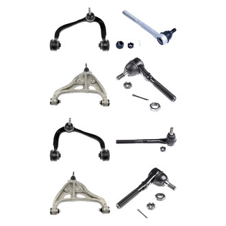 Dorman® - OE Solutions™ Front Lower and Upper Control Arm with Ball Joint and Tie Rod End Kit
