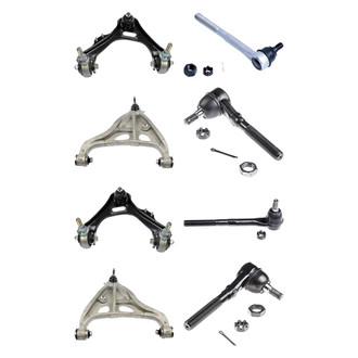 Dorman® - OE Solutions™ Front Lower and Upper Control Arm with Ball Joint and Tie Rod End Kit