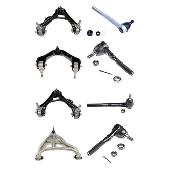 Dorman® - OE Solutions™ Front Lower and Upper Control Arm with Ball Joint and Tie Rod End Kit