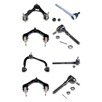 Dorman® - OE Solutions™ Front Lower and Upper Control Arm with Ball Joint and Tie Rod End Kit