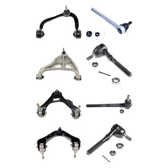 Dorman® - OE Solutions™ Front Lower and Upper Control Arm with Ball Joint and Tie Rod End Kit