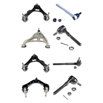 Dorman® - OE Solutions™ Front Lower and Upper Control Arm with Ball Joint and Tie Rod End Kit