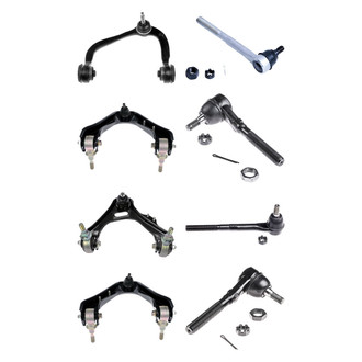 Dorman® - OE Solutions™ Front Lower and Upper Control Arm with Ball Joint and Tie Rod End Kit