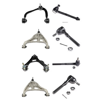 Dorman® - OE Solutions™ Front Lower and Upper Control Arm with Ball Joint and Tie Rod End Kit
