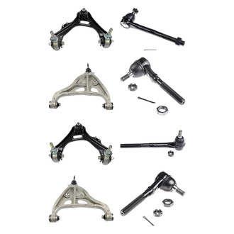 Dorman® - OE Solutions™ Front Lower and Upper Control Arm with Ball Joint and Tie Rod End Kit