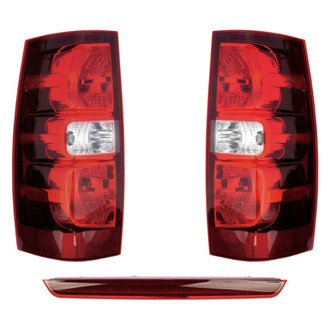 Dorman® - Driver and Passenger Side Replacement 3-Piece Kit (Driver and Passenger Side Tail Lights, 3rd Brake Light)