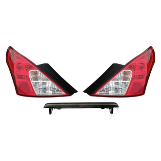 Dorman® - Driver and Passenger Side Replacement 3-Piece Kit (Driver and Passenger Side Outer Tail Lights, 3rd Brake Light)