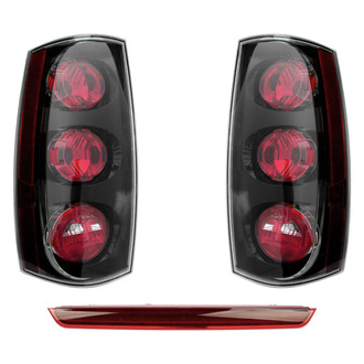 Dorman® - Driver and Passenger Side Replacement 3-Piece Kit (Driver and Passenger Side Outer Tail Lights, 3rd Brake Light)