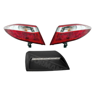 Dorman® - Driver and Passenger Side Replacement 3-Piece Kit (Driver and Passenger Side Outer Tail Lights, 3rd Brake Light)
