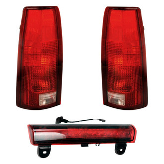 Dorman® - Driver and Passenger Side Replacement 3-Piece Kit (Driver and Passenger Side Tail Lights, 3rd Brake Light)