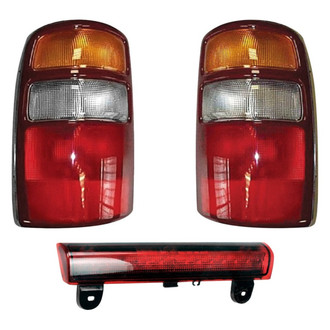 Dorman® - Driver and Passenger Side Replacement 3-Piece Kit (Driver and Passenger Side Tail Lights, 3rd Brake Light)