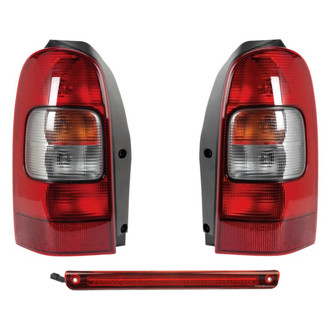 Dorman® - Driver and Passenger Side Replacement 3-Piece Kit (Driver and Passenger Side Tail Lights, 3rd Brake Light)