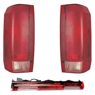 Dorman® - Driver and Passenger Side Replacement 3-Piece Kit (Driver and Passenger Side Tail Lights, 3rd Brake Light)