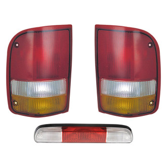 Dorman® - Driver and Passenger Side Replacement 3-Piece Kit (Driver and Passenger Side Tail Lights, 3rd Brake Light)