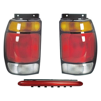 Dorman® - Driver and Passenger Side Replacement 3-Piece Kit (Driver and Passenger Side Tail Lights, 3rd Brake Light)