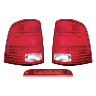 Dorman® - Driver and Passenger Side Replacement 3-Piece Kit (Driver and Passenger Side Tail Lights, 3rd Brake Light)